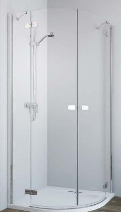 душевой уголок radaway fuenta new pdd 90x90 прозрачное/хром