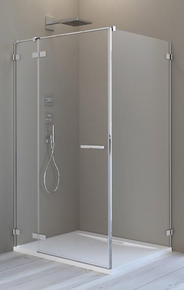 душевой уголок radaway arta kdj ii 140x110 прозрачное/хром
