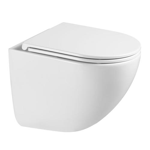 унитаз santiline sl-5025z 36,5x52 сиденье duroplast, микролифт