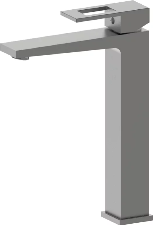 смеситель для умывальника vivi felice 0725 gun metal вороненая сталь