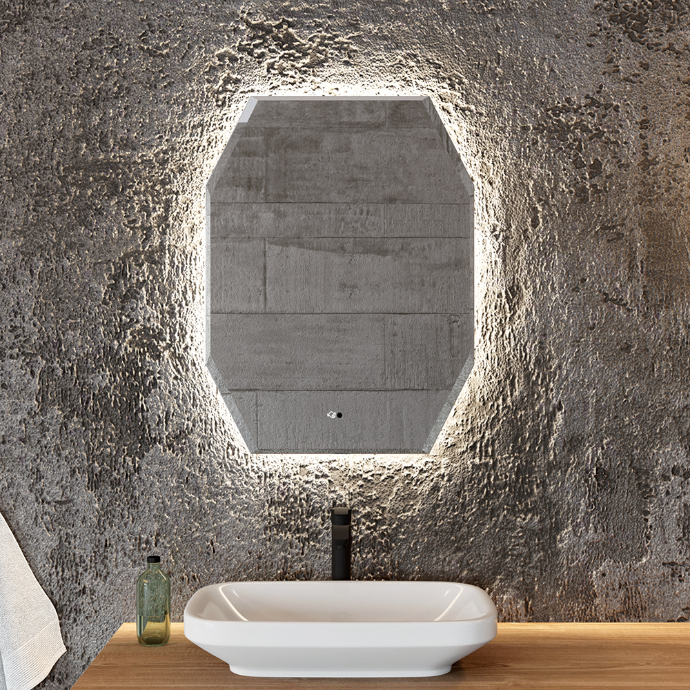 зеркало benetto лацио 60x80 с led-подсветкой