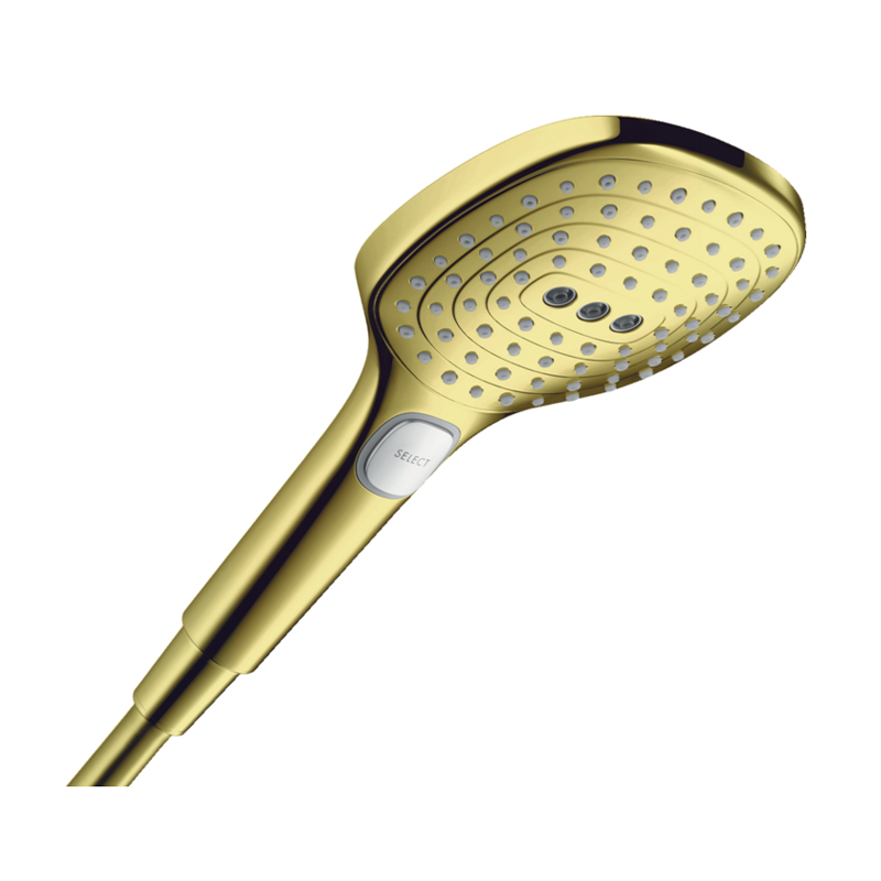 ручной душ hansgrohe raindance select e 120 3jet полированное золото