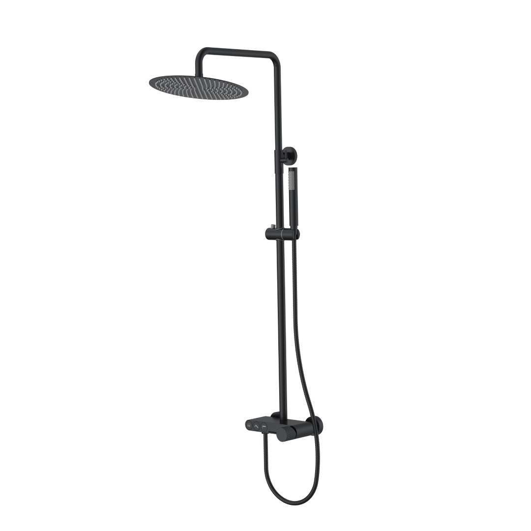 душевая стойка boheme stick linea black 128-bb.3 черный