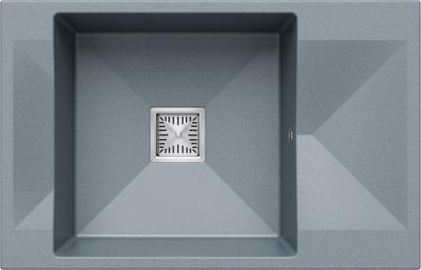 мойка кухонная tolero blade 780 грей