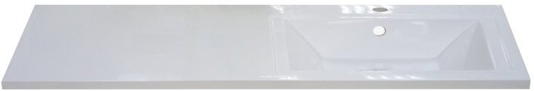 умывальник misty гавана 119x49 мебельный (на стиральную машину) правый