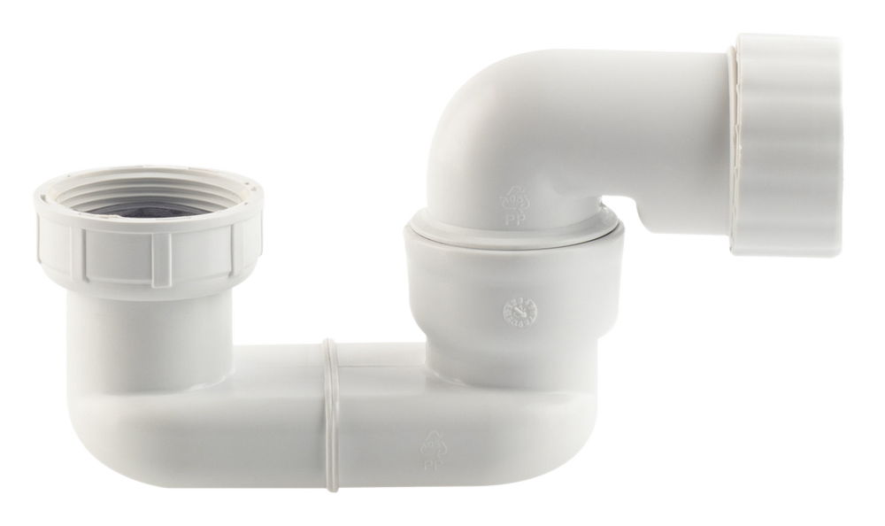 сифон для слива-перелива 1"1/2 omp tea 290.007.6 белый