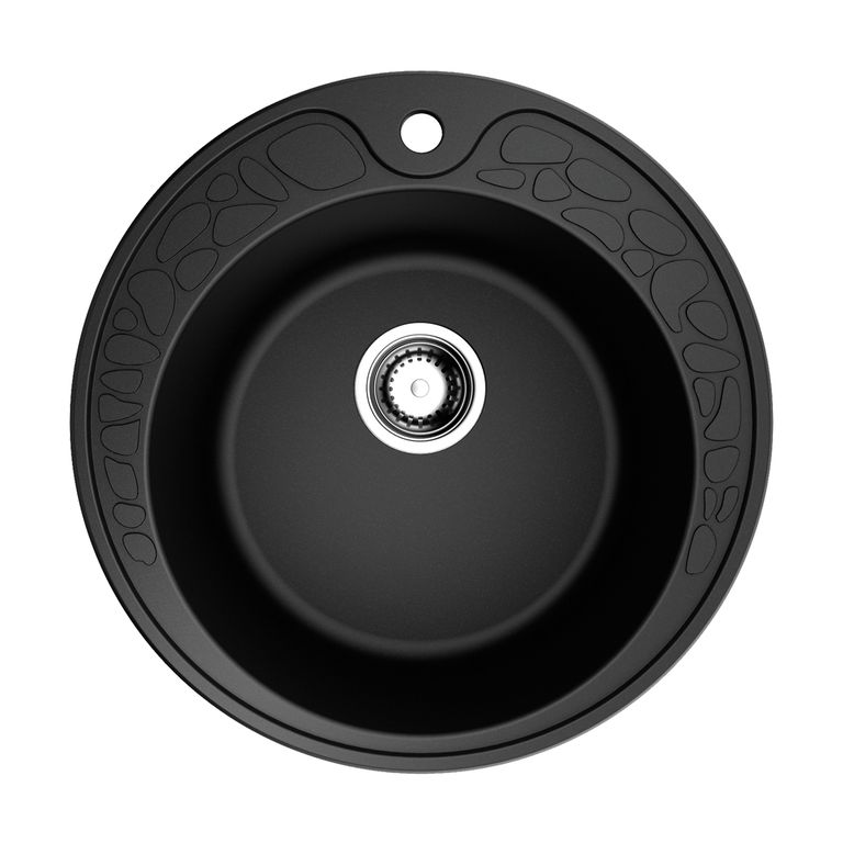 кухонная мойка omoikiri tovada 51-bl 4993369 черный