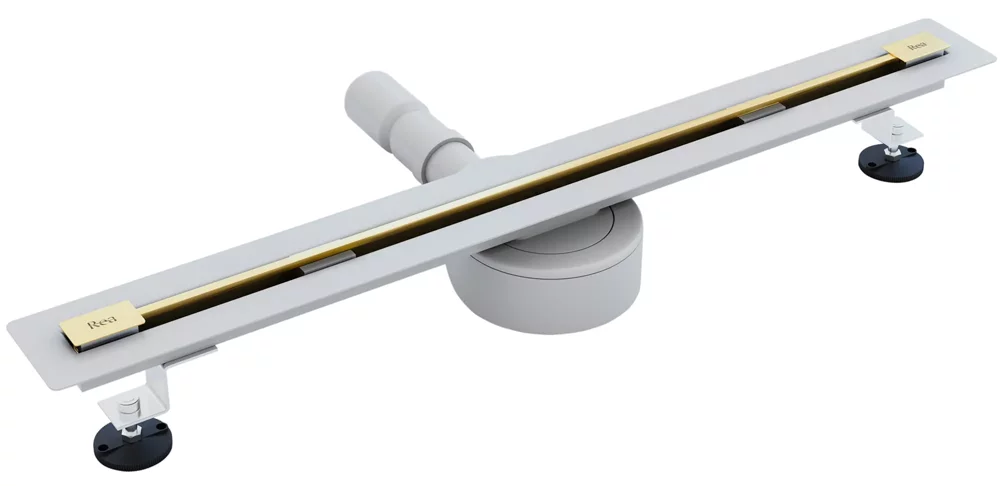 душевой лоток rea neo ultra slim pro gold 800 золотой