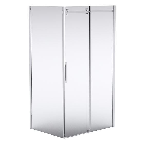 душевой уголок deante hiacynt kqh_016p+kqh_032s 160x80 стекла прозрачные, профиль хром