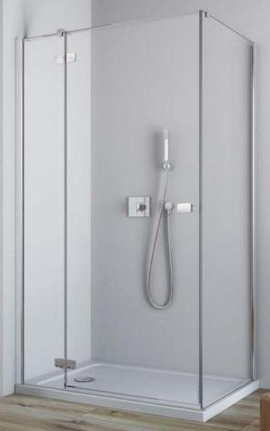 душевой уголок radaway fuenta new kdj 120x90 прозрачное/хром