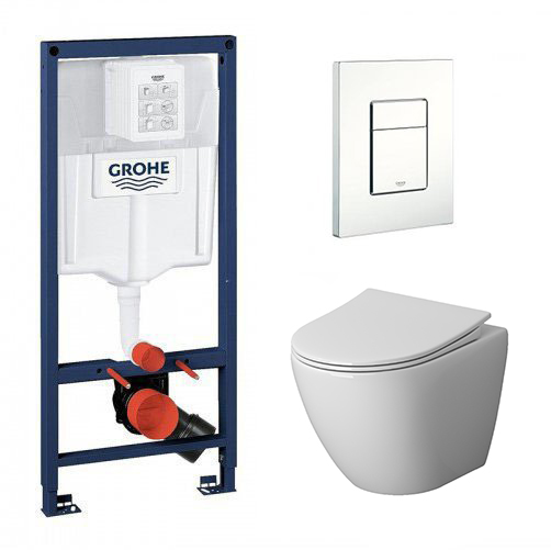 комплект инсталляции grohe rapid sl 38772001 с клавишей смыва 38732sh0 и унитазом niagara ng-9301