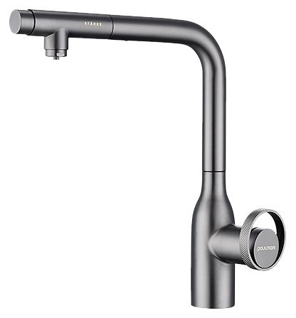 смеситель для кухни paulmark urban ur213104-b серый