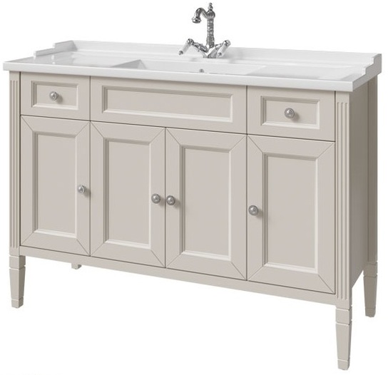 тумба напольная caprigo albion concept 120 34016-sf023 бежевый матовый