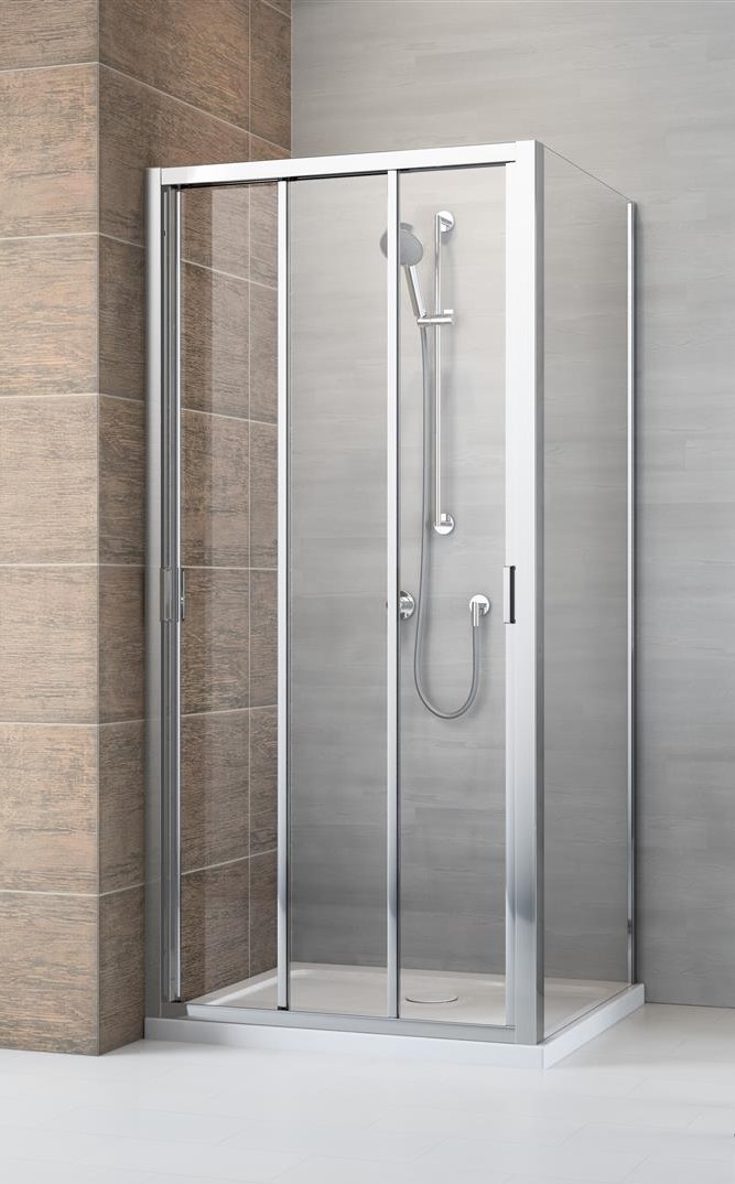 душевой уголок radaway evo  dw+s 80 80x70 стекло - прозрачное