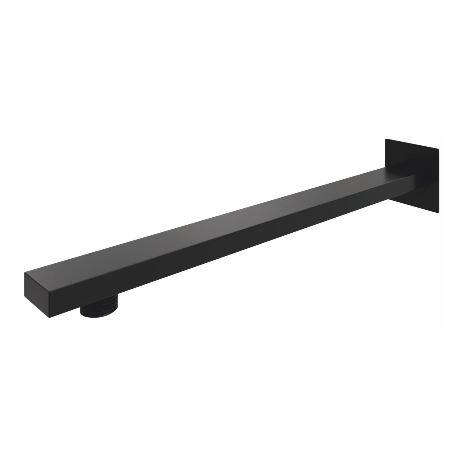 излив настенный wasserkraft a219 черный (soft-touch)