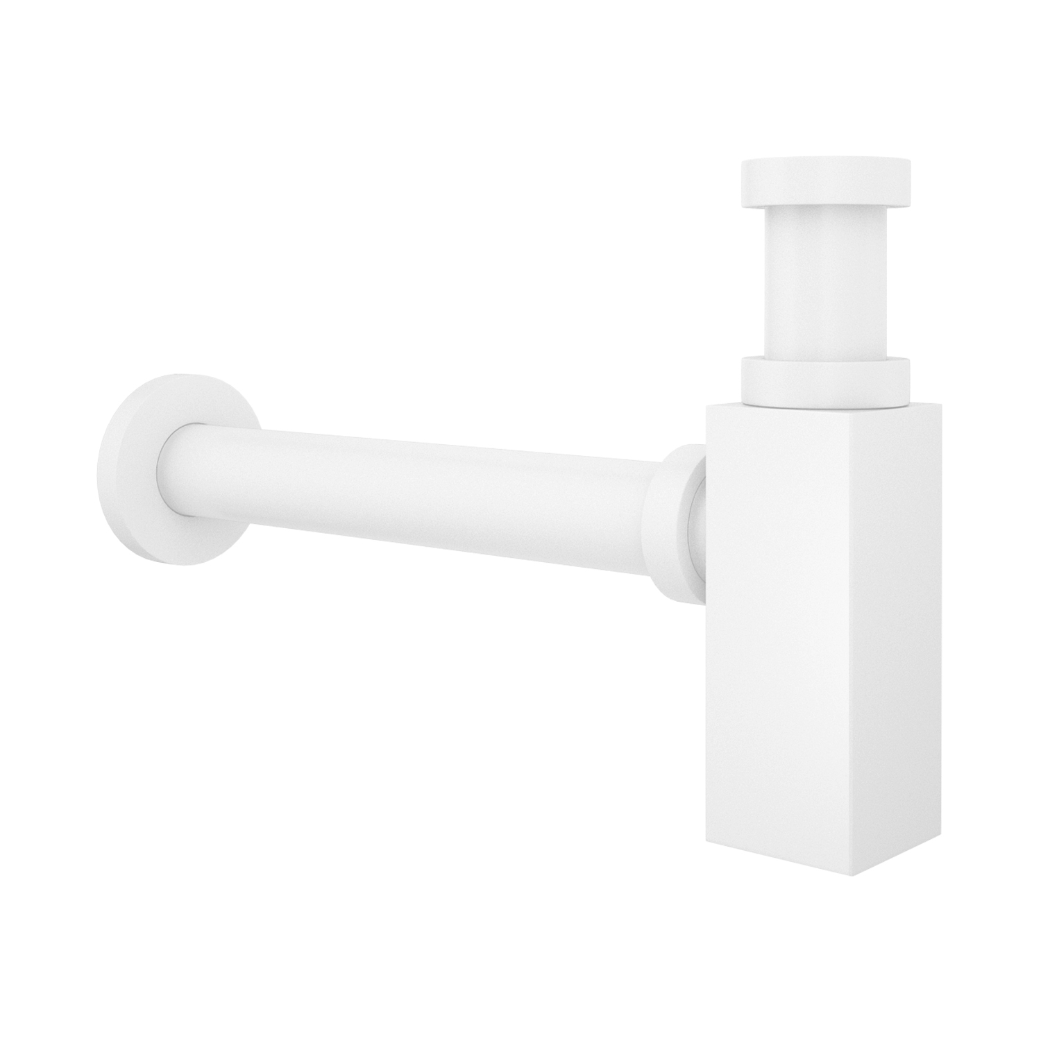 сифон для умывальника wellsee drainage system 182113000 матовый белый