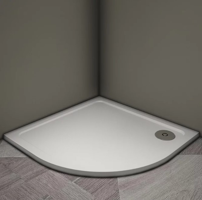 душевой поддон veconi tezeo stone tz-10 90x90 белый глянцевый