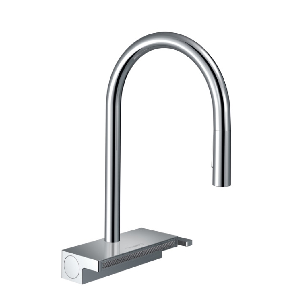 смеситель для кухни hansgrohe aquno select m81 73831000 хром