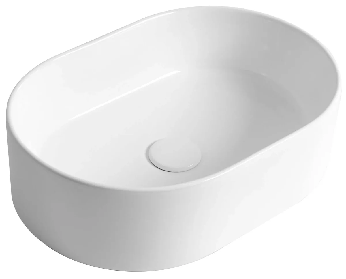 умывальник накладной gid n1330 46,5x32 белый