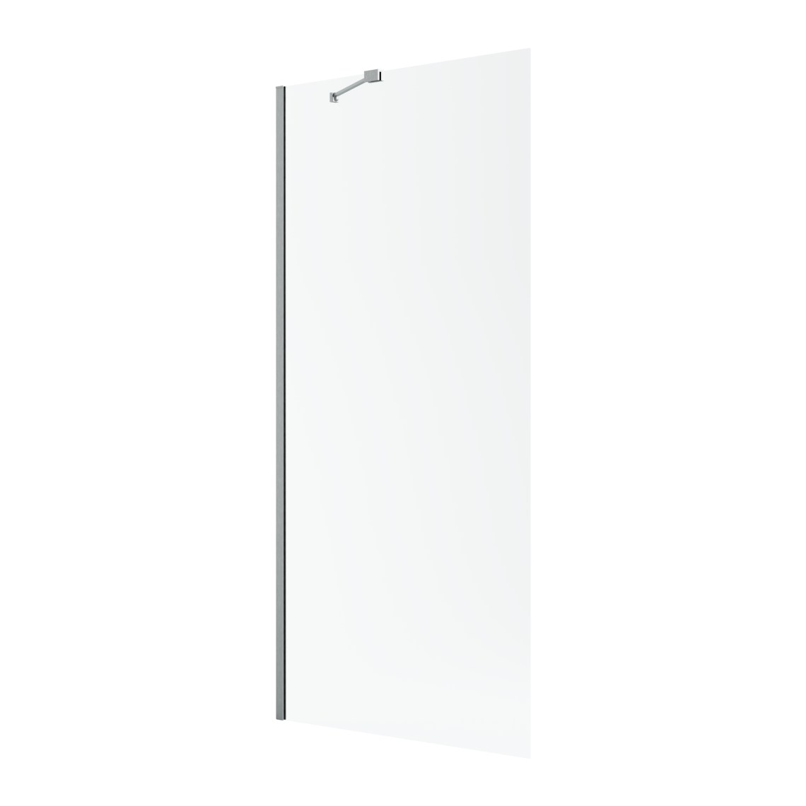 душевая шторка radaway idea brushed nickel pnj ii 70x150 стекла прозрачные, профиль брашированный никель