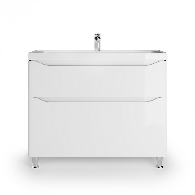тумба с умывальником юввис milana ml-100