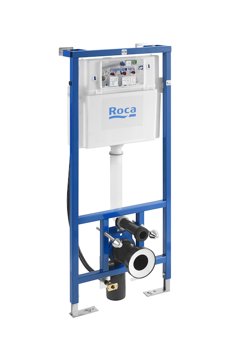 инсталляция roca in-wall smart duplo wc 890090800 для подвесного унитаза
