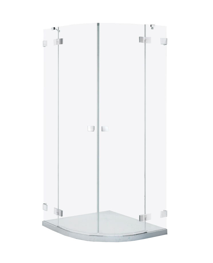 душевой уголок saniteco sn-087-8 80x80 с поддоном