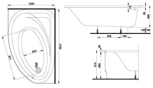 Душевой поддон Cezares Tray радиальный А-R-85-550-15W 85x85 фото 8 душевой поддон cezares tray радиальный а-r-85-550-15w 85x85 фото 8