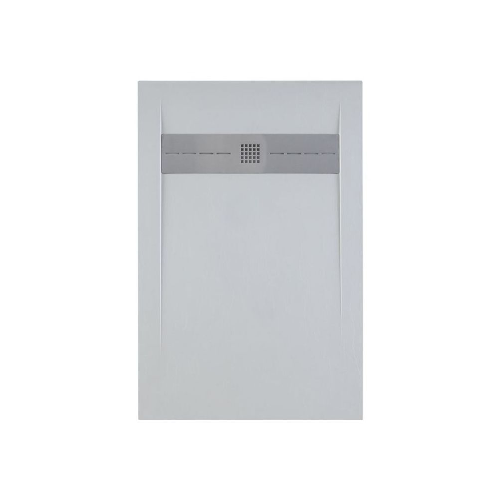 душевой поддон allen brau infinity 140x80 8.21004-21 белый камень
