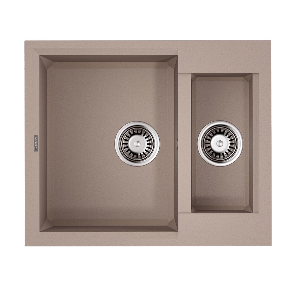 кухонная мойка omoikiri sakaime 60-2-sa 4993910 60x50 бежевый