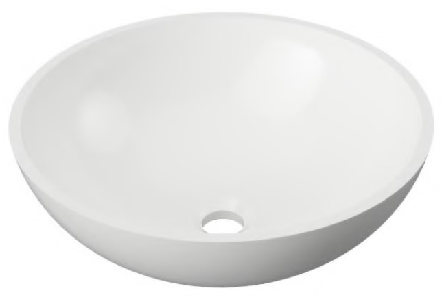 умывальник накладной aquastone aqs 5 43x43 белый матовый