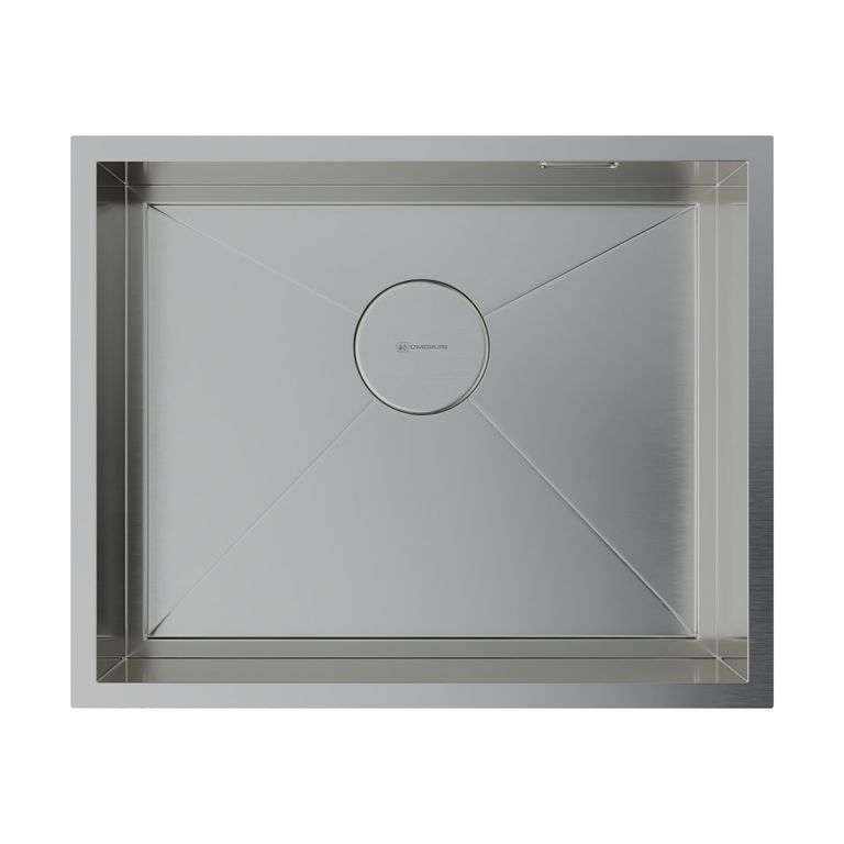 кухонная мойка omoikiri kasen 54-16-int-in 4997059 54x44 нержавеющая сталь