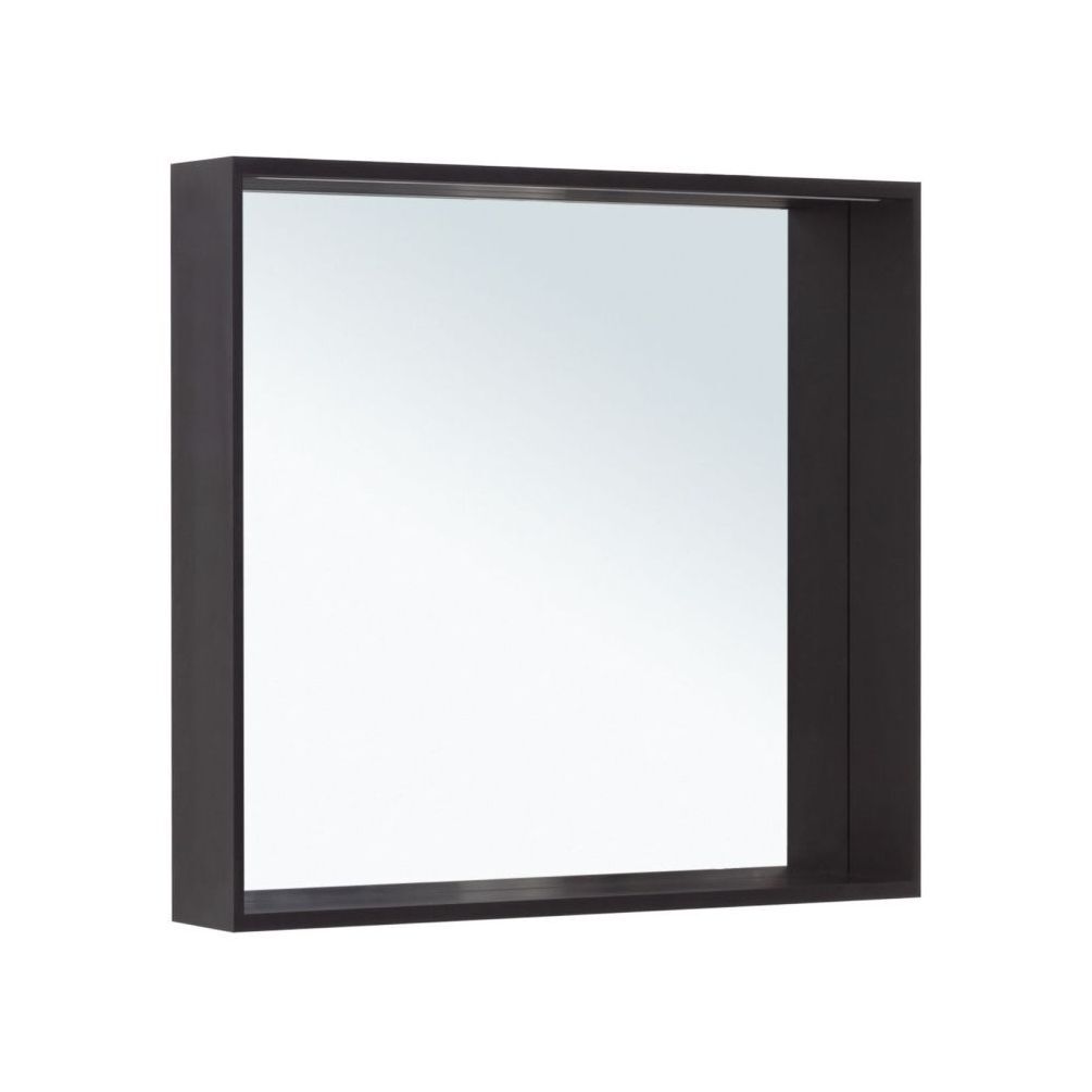 зеркало allen brau infinity 80x75 1.32018.bb черный браш