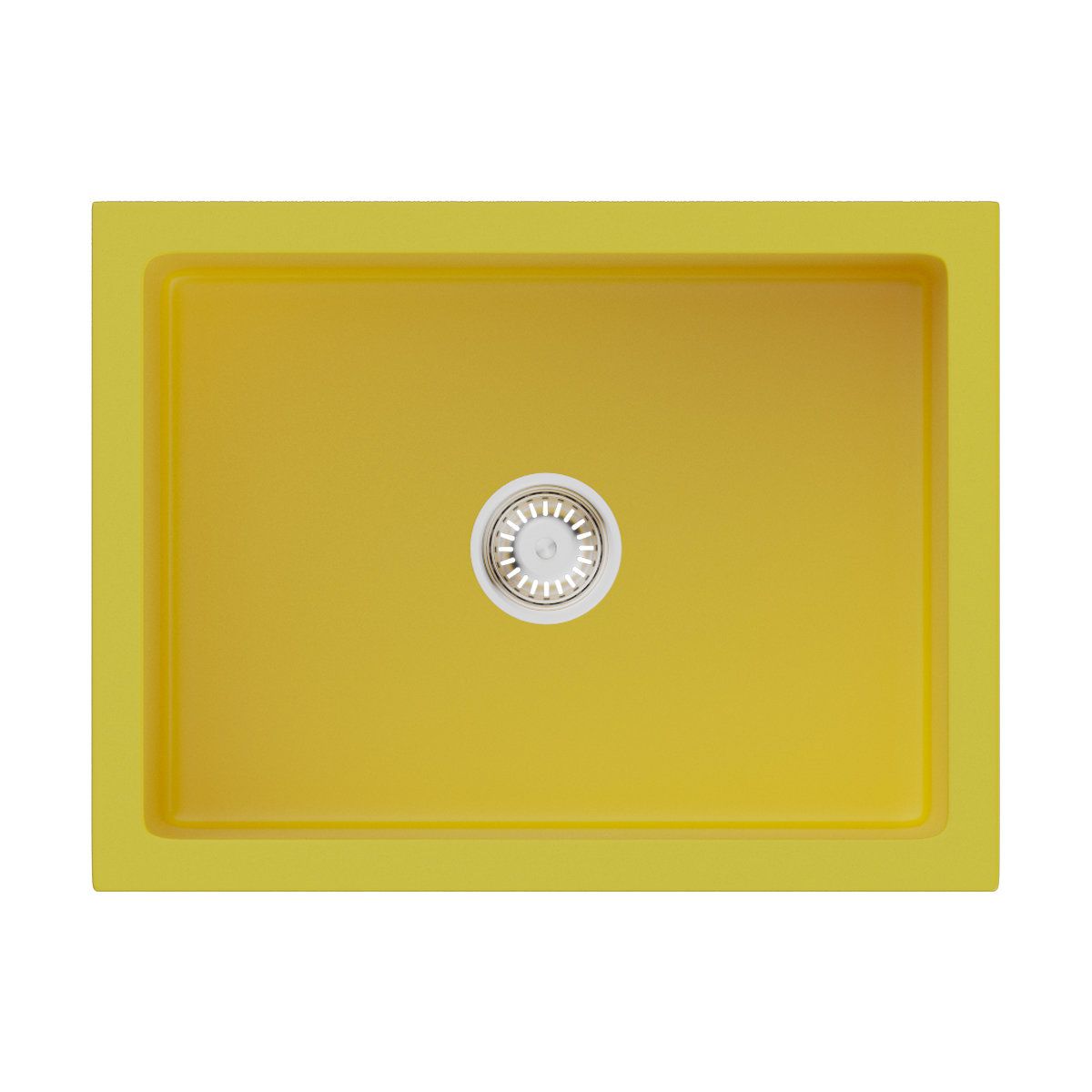 кухонная мойка omoikiri mikura 61-sl matt natceramic 61x46 желтый