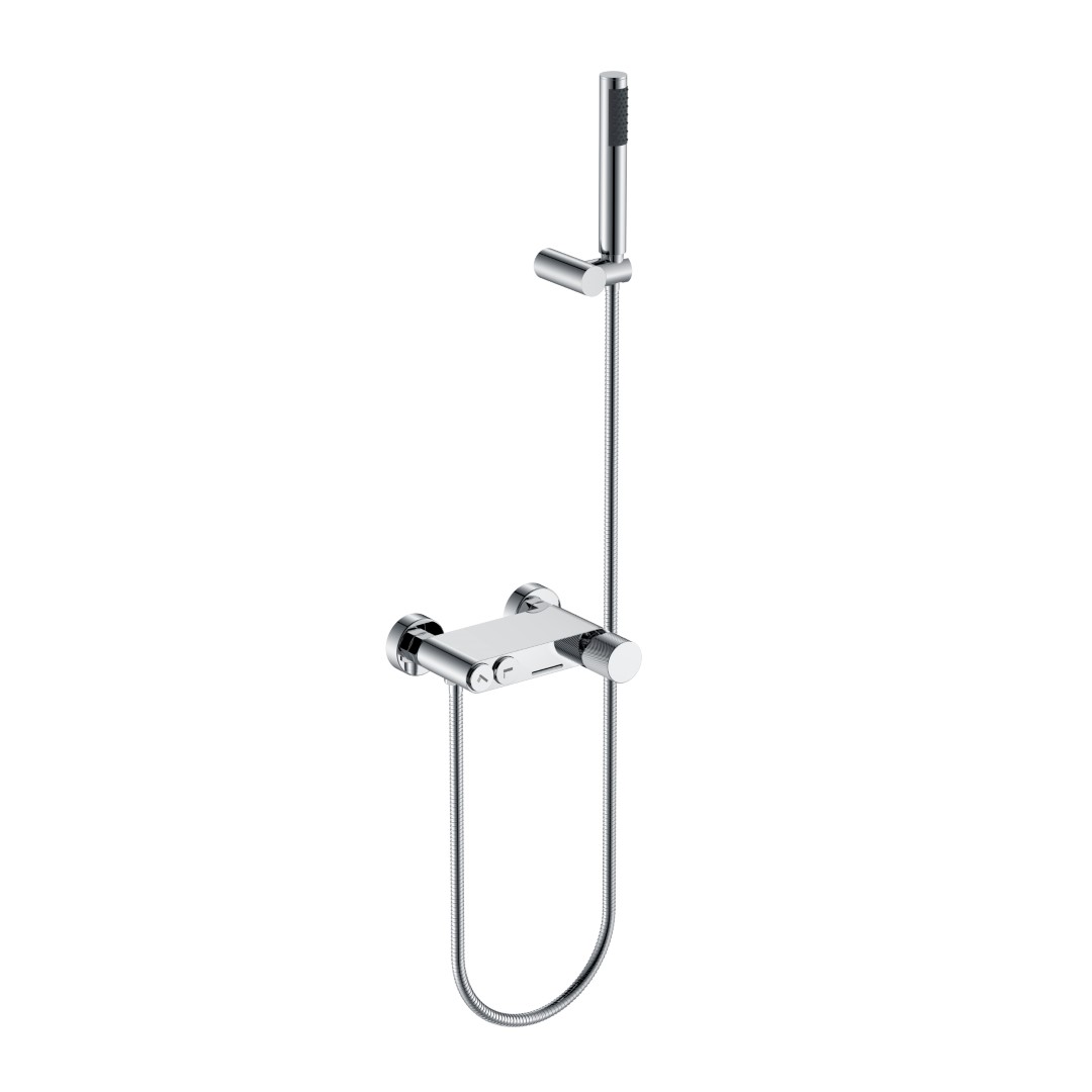 смеситель для ванны boheme stick spirale chrome хром