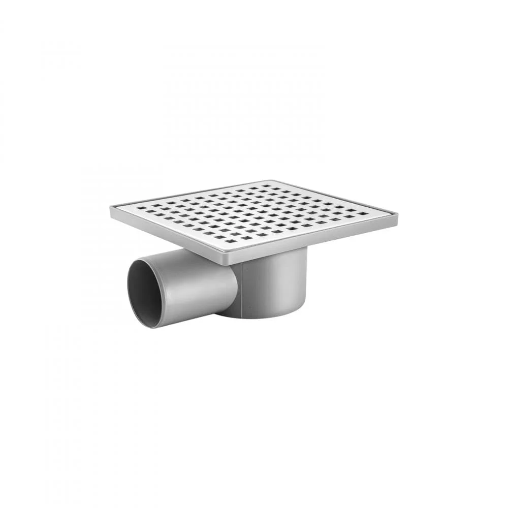 душевой трап berges trend 150x150 091002 глянцевый хром