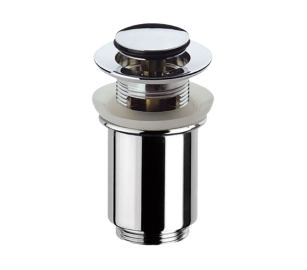 донный клапан с переливом 1”1/4 remer 906cc114 хром
