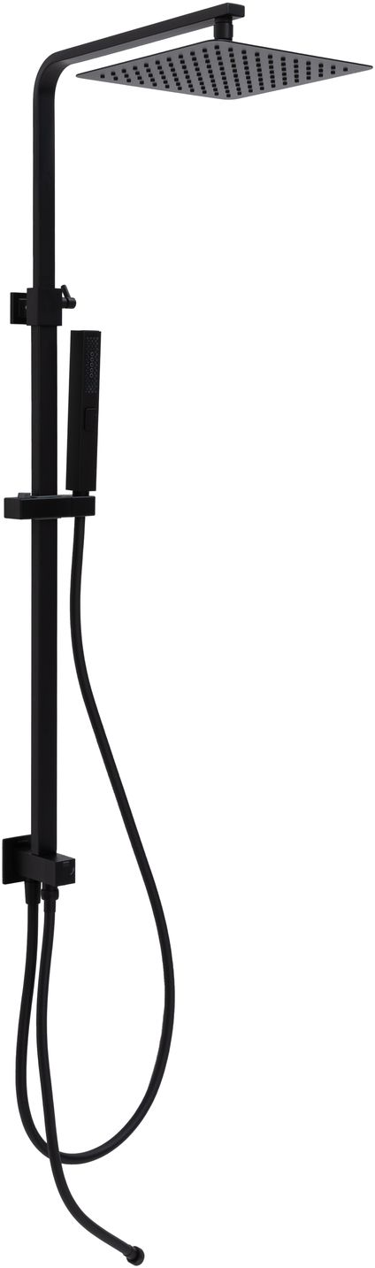 душевая система allen brau infinity 5.21031-31 черный матовый