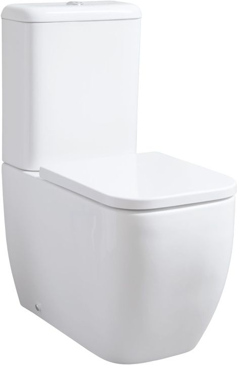 унитаз-компакт allen brau infinity 1 4.21001.20 66x35,5 сиденье duroplast, soft-close, без бачка, белый