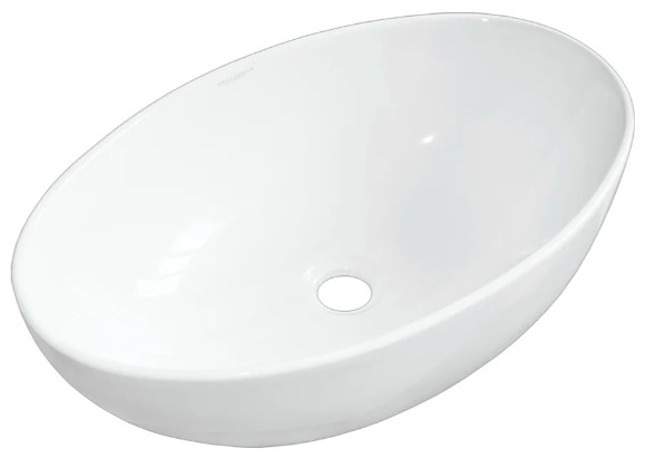 умывальник накладной sanita luxe ringo slim белый