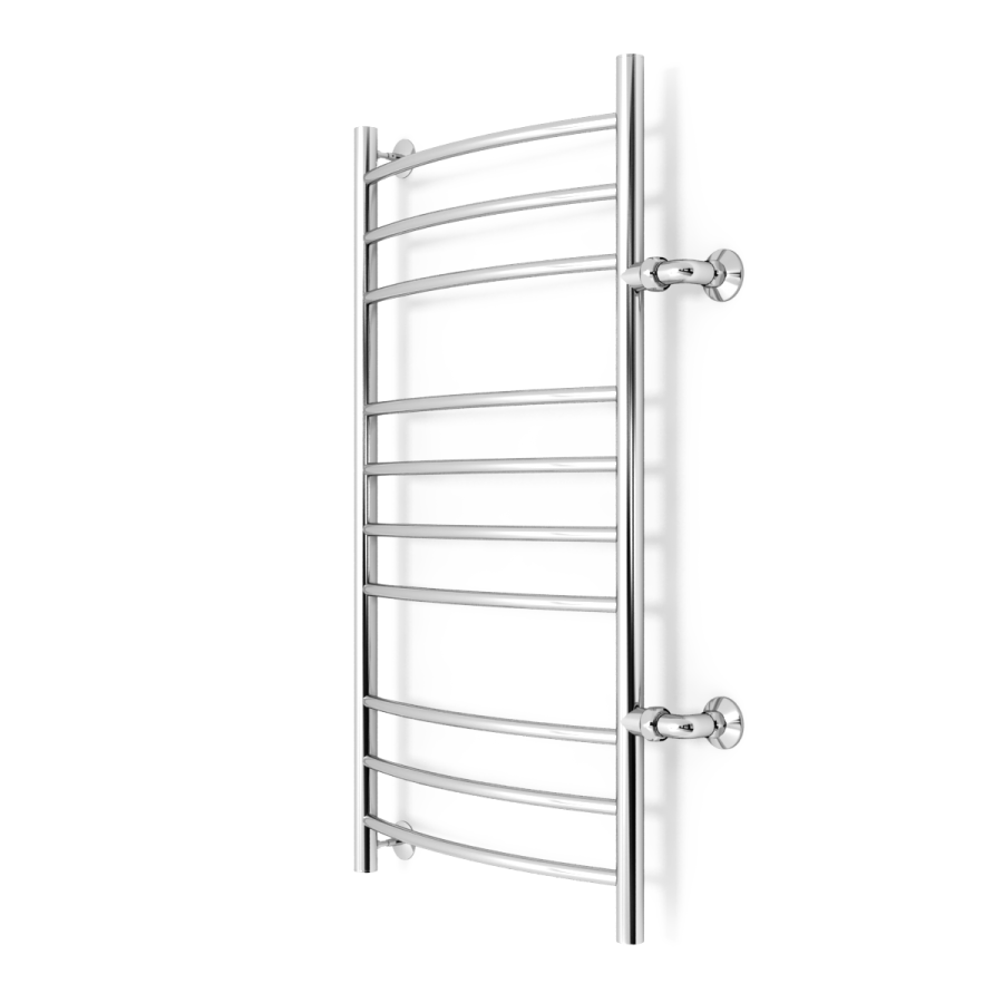 полотенцесушитель zorg varta 500/1000 u500 50x100 боковое подключение, хром