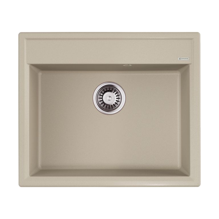 кухонная мойка omoikiri daisen 60-sa 60x51 бежевый