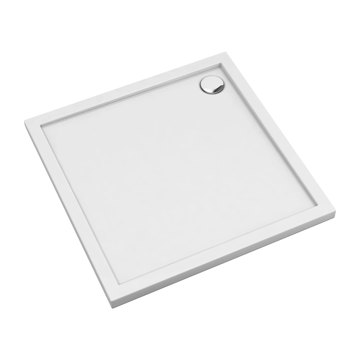 душевой поддон omnires metron merton80/kbp 80x80 белый глянец