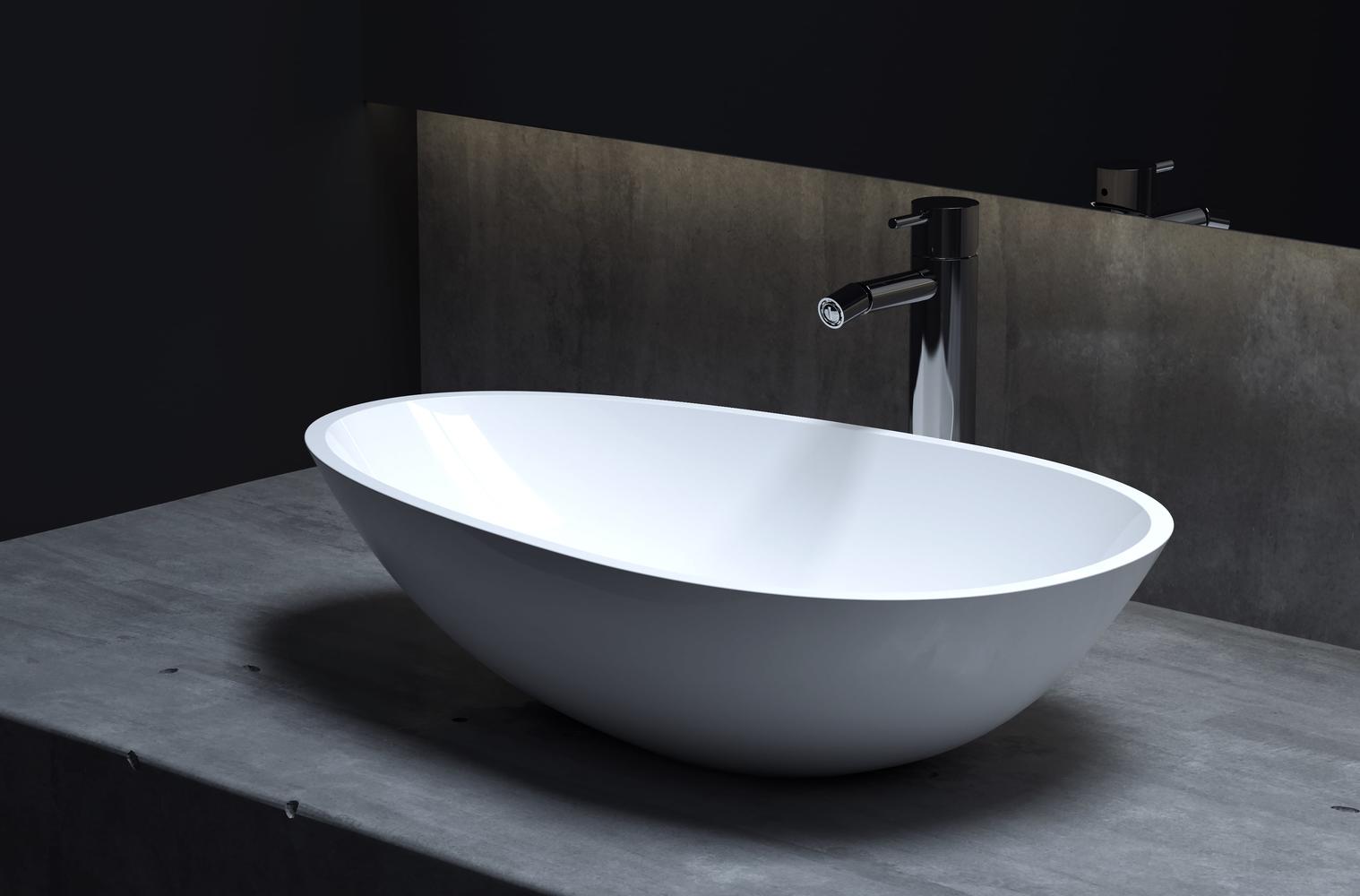 умывальник накладной salini callista 101 58x34,5 solix матовый