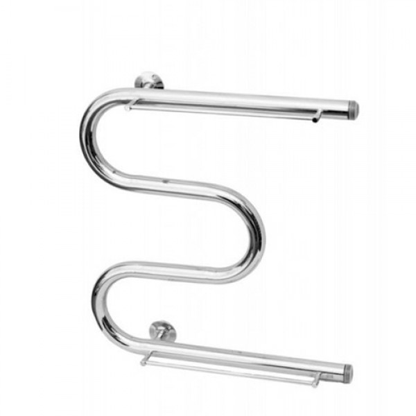 полотенцесушитель водяной м-образный nika simple м.-1 60/50 (с полочкой)