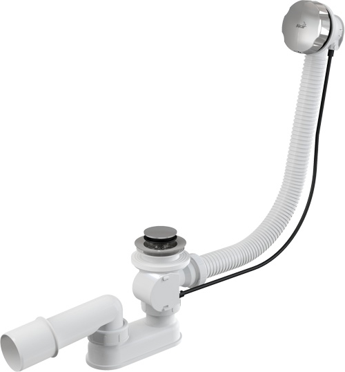 сифон для ванны alcaplast a55k-bl-01