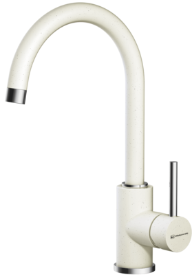 смеситель для кухни omoikiri shinagawa-wh 4994108 белый