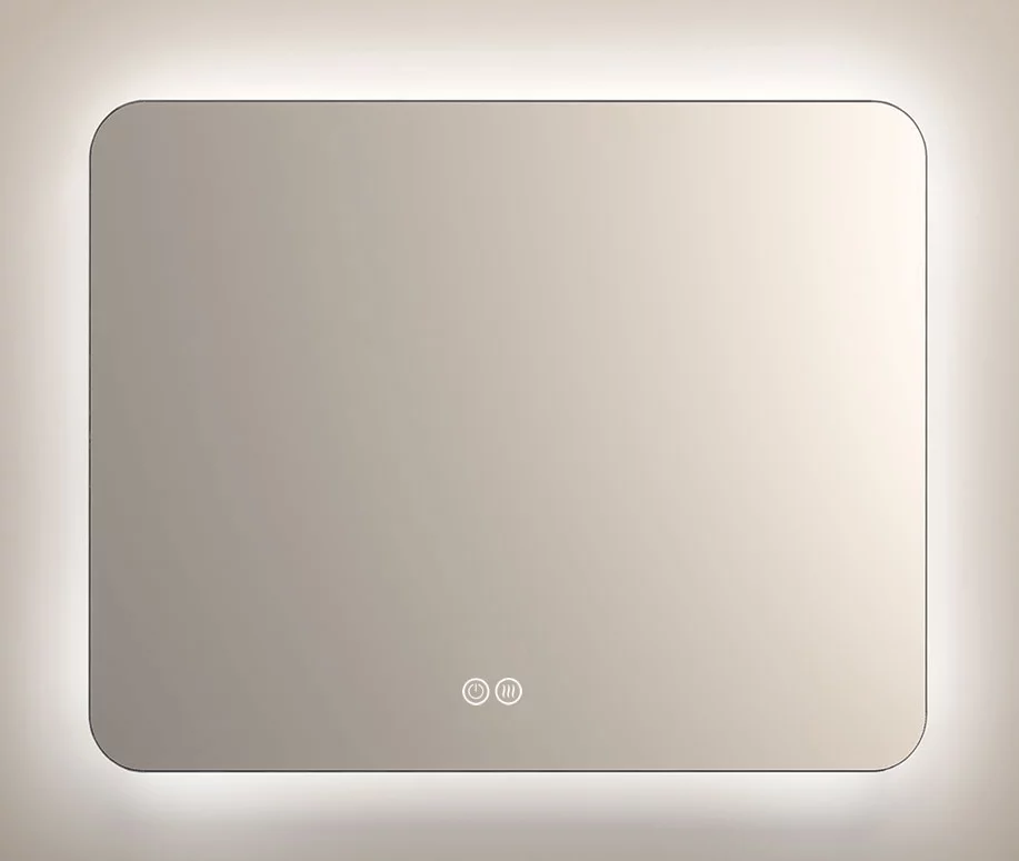 зеркало vincea led vlm-3be900-2 90x80 с led подсветкой и антизапотеванием