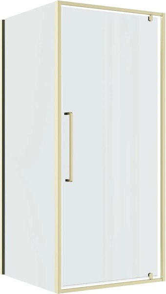 душевой уголок niagara nova ng-45-9asg-a100sg-34 80x100 стекла прозрачные, профиль золото