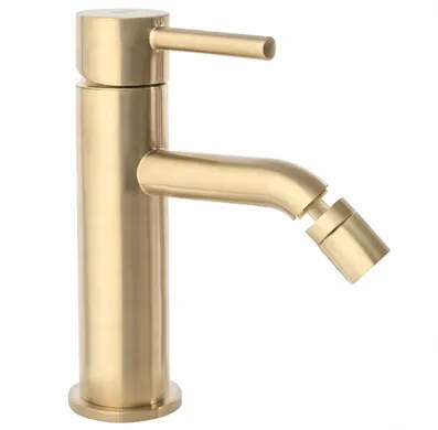смеситель для биде rea lungo gold matt rea-b4702 золото матовое